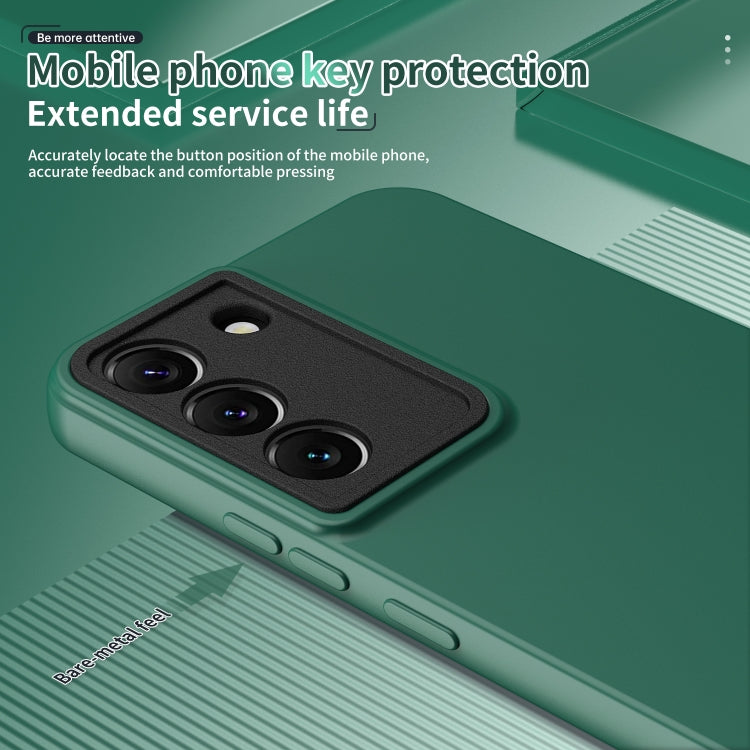 For Samsung Galaxy S22+ 5G Lens Protection Skin Feel TPU Phone Case