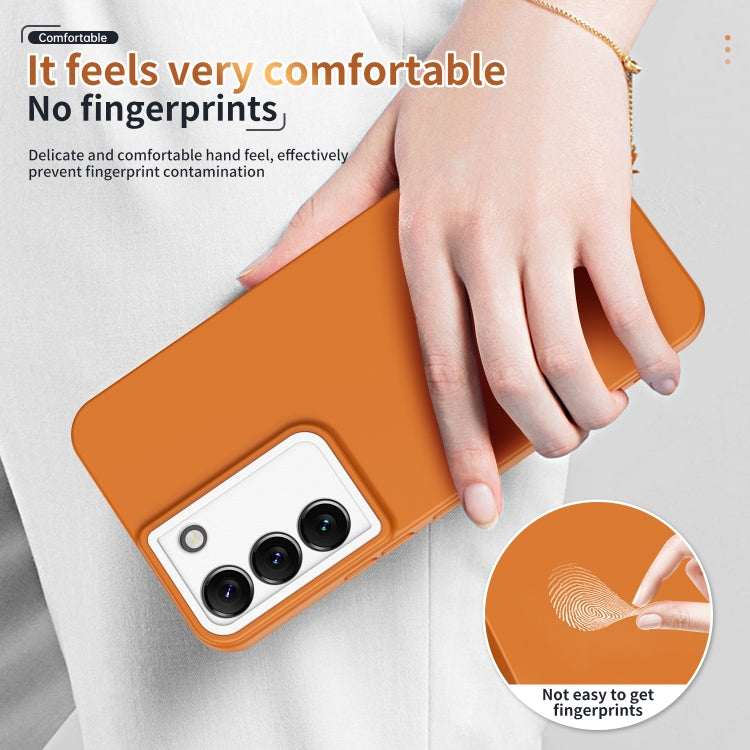 For Samsung Galaxy S22+ 5G Lens Protection Skin Feel TPU Phone Case