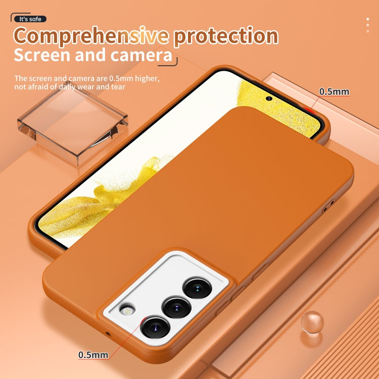 For Samsung Galaxy S22+ 5G Lens Protection Skin Feel TPU Phone Case