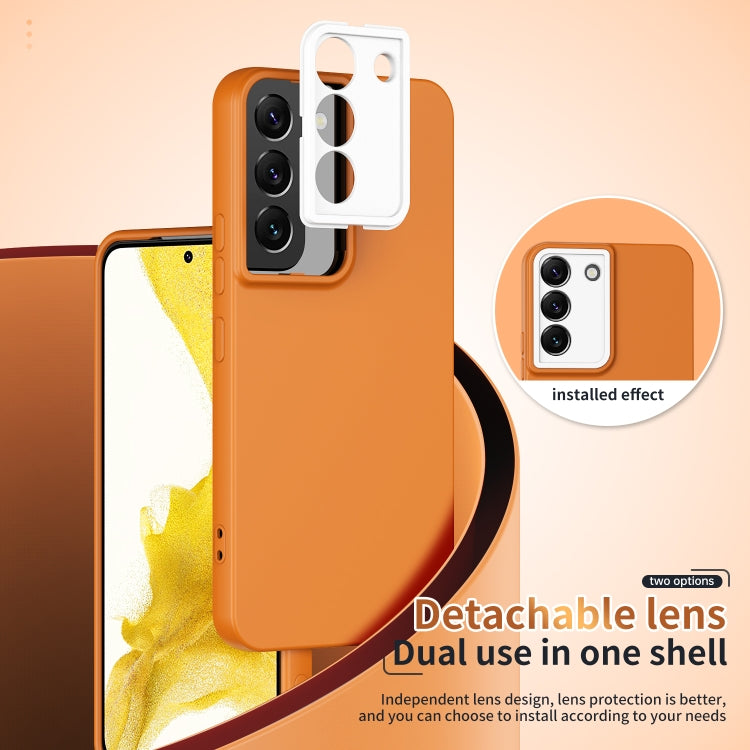 For Samsung Galaxy S22+ 5G Lens Protection Skin Feel TPU Phone Case