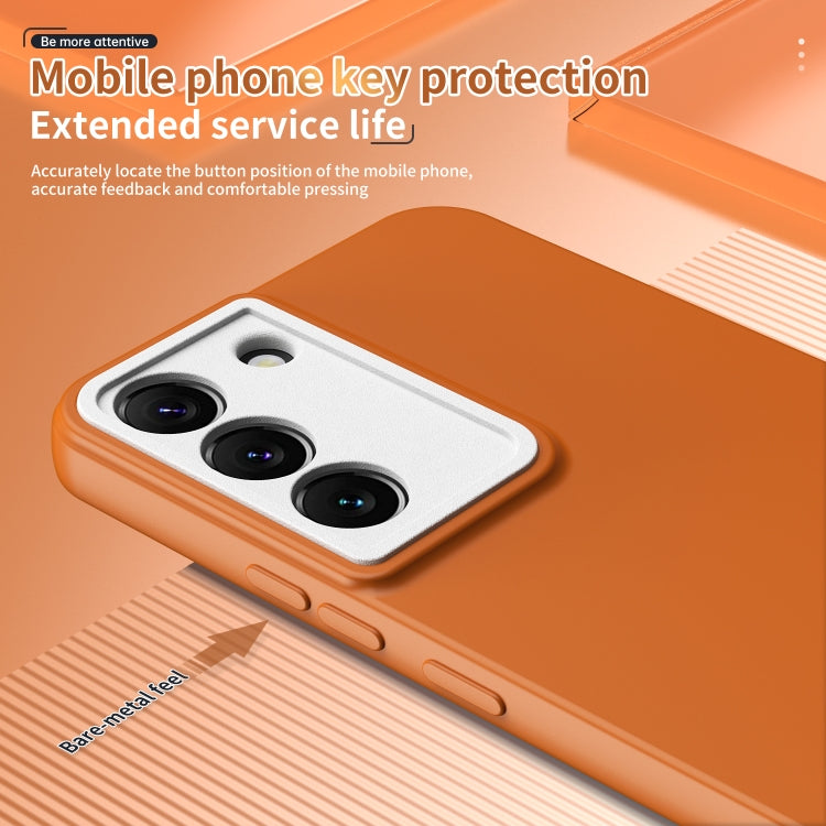 For Samsung Galaxy S22+ 5G Lens Protection Skin Feel TPU Phone Case