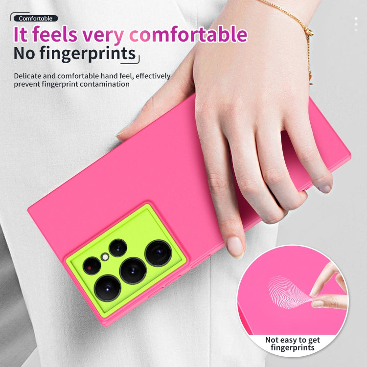 For Samsung Galaxy S22 Ultra 5G Lens Protection Skin Feel TPU Phone Case