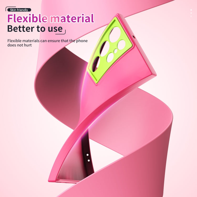 For Samsung Galaxy S22 Ultra 5G Lens Protection Skin Feel TPU Phone Case
