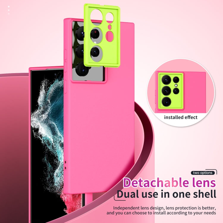 For Samsung Galaxy S22 Ultra 5G Lens Protection Skin Feel TPU Phone Case