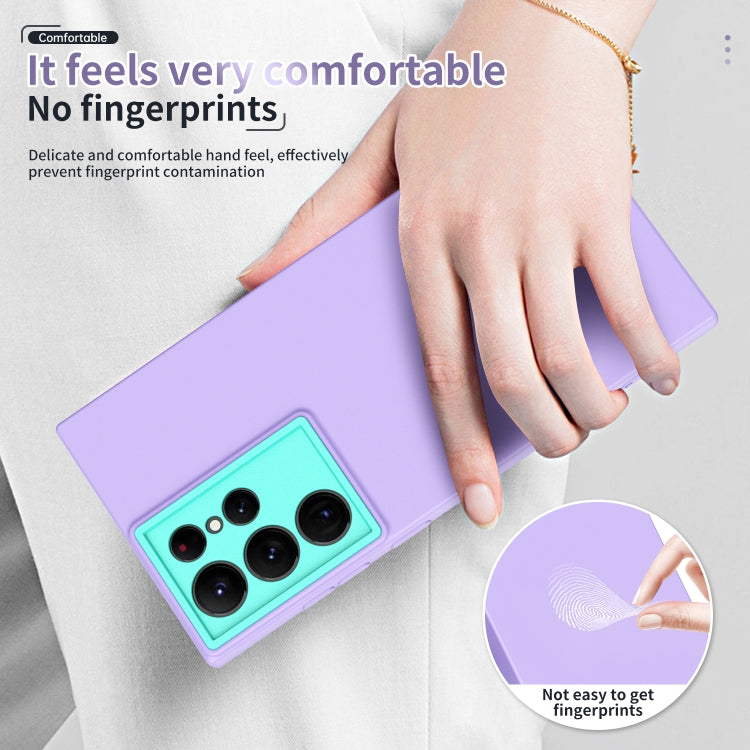 For Samsung Galaxy S22 Ultra 5G Lens Protection Skin Feel TPU Phone Case