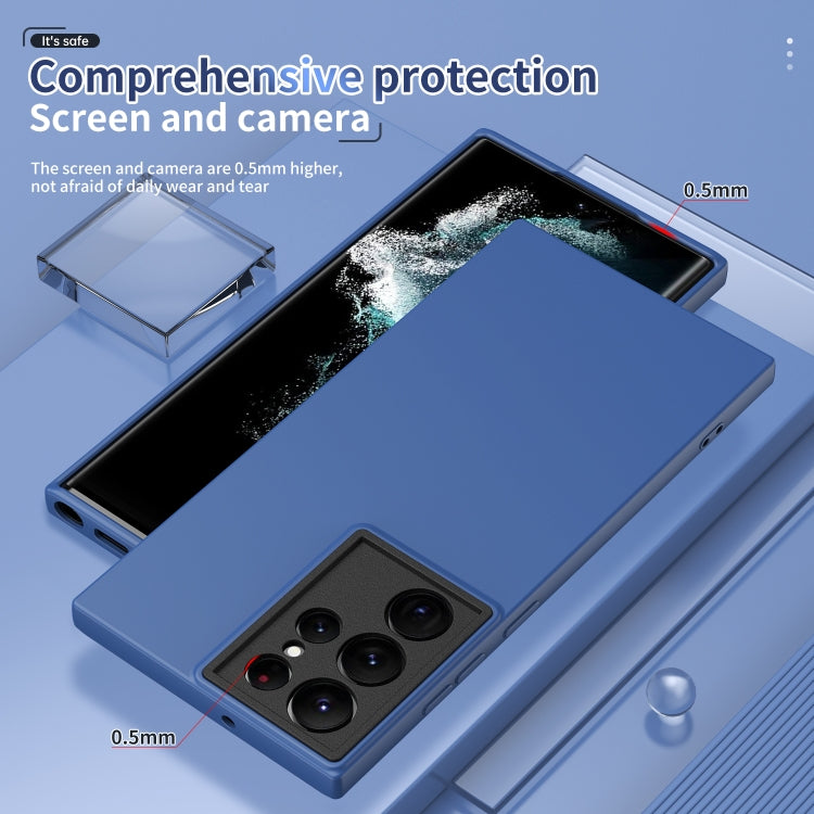 For Samsung Galaxy S22 Ultra 5G Lens Protection Skin Feel TPU Phone Case