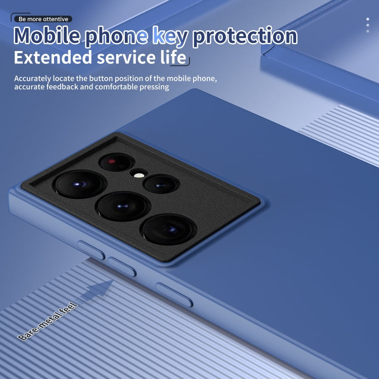 For Samsung Galaxy S22 Ultra 5G Lens Protection Skin Feel TPU Phone Case