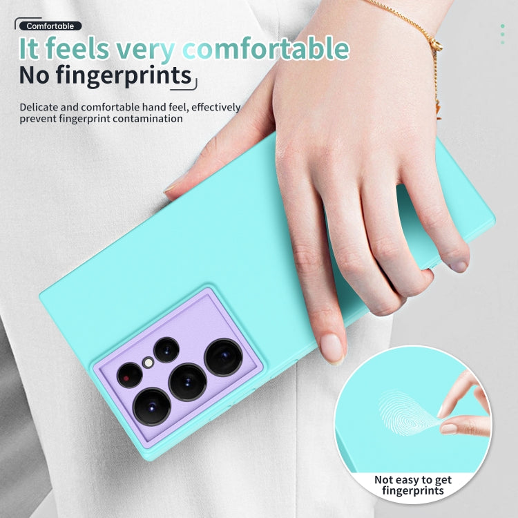 For Samsung Galaxy S22 Ultra 5G Lens Protection Skin Feel TPU Phone Case