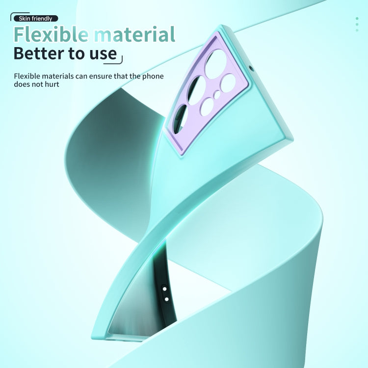 For Samsung Galaxy S22 Ultra 5G Lens Protection Skin Feel TPU Phone Case