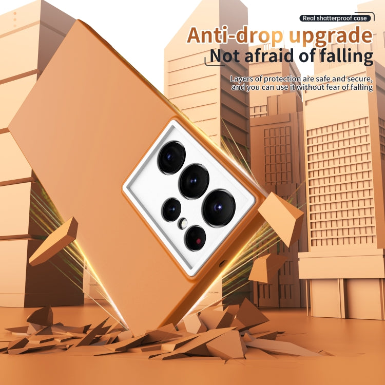 For Samsung Galaxy S22 Ultra 5G Lens Protection Skin Feel TPU Phone Case