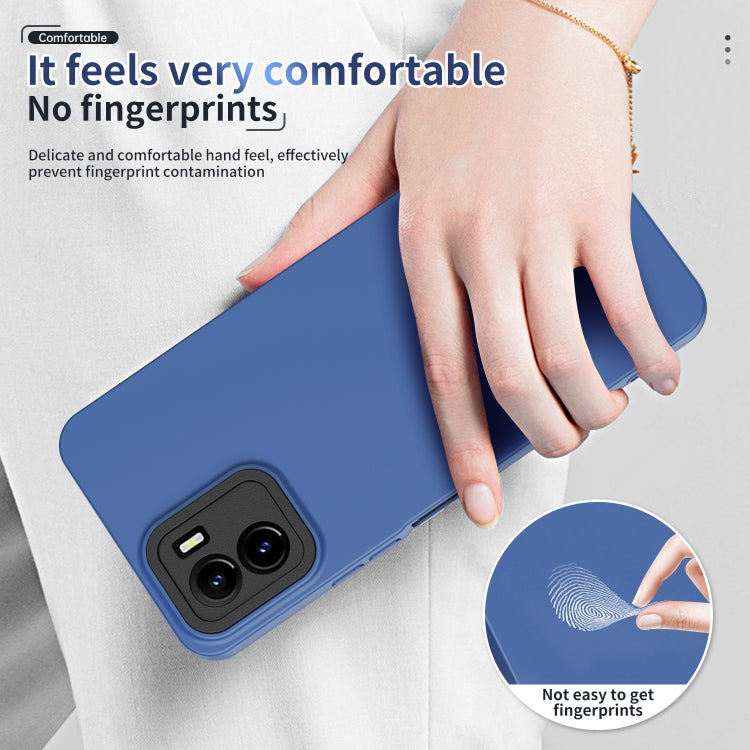 For vivo Y15s Lens Protection Skin Feel TPU Phone Case