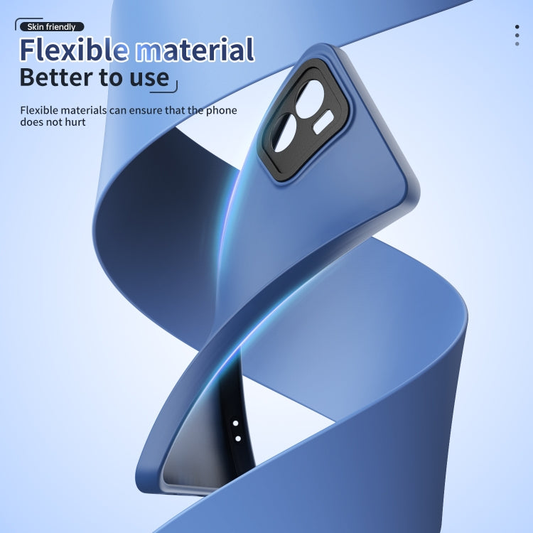 For vivo Y15s Lens Protection Skin Feel TPU Phone Case