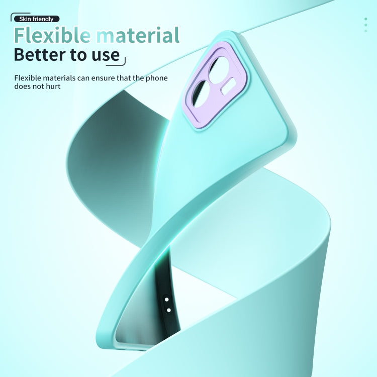 For vivo Y15s Lens Protection Skin Feel TPU Phone Case