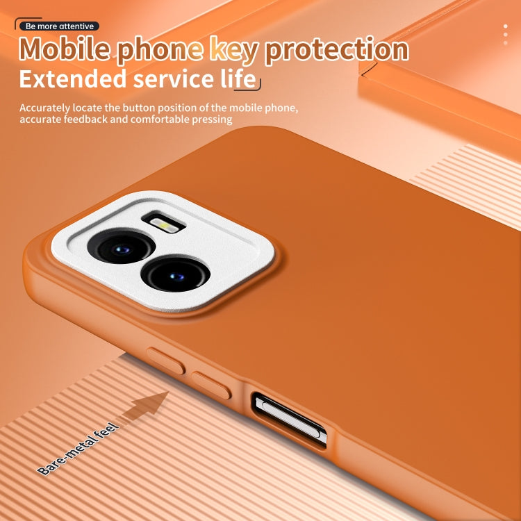 For vivo Y15s Lens Protection Skin Feel TPU Phone Case