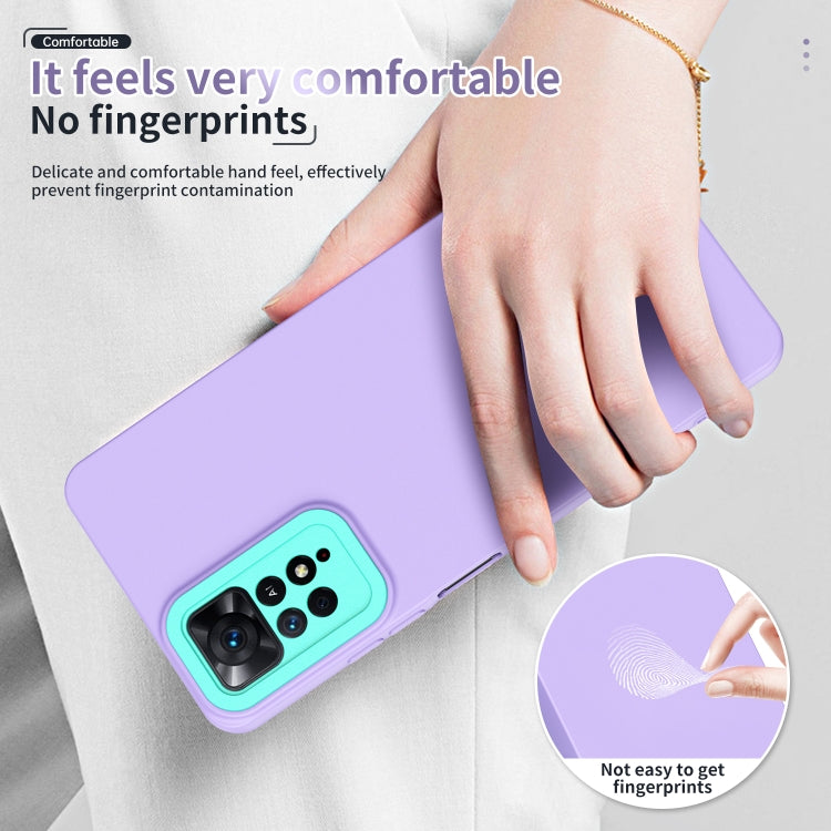 For Xiaomi Redmi Note 11 Global / Note 11S Lens Protection Skin Feel TPU Phone Case