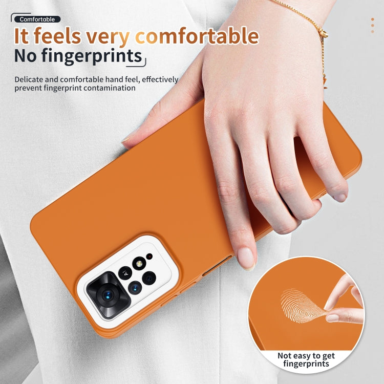 For Xiaomi Redmi Note 11 Global / Note 11S Lens Protection Skin Feel TPU Phone Case