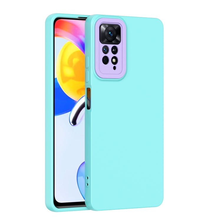 For Xiaomi Redmi Note 11 Pro 4G / 5G Lens Protection Skin Feel TPU Phone Case
