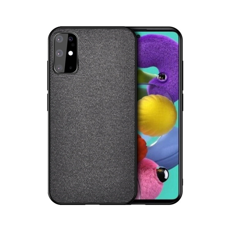 For Galaxy S20 Ultra Shockproof Cloth Texture PC + TPU Protective Case