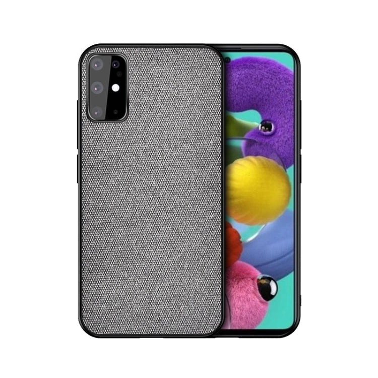 For Galaxy S20 Shockproof Cloth Texture PC + TPU Protective Case
