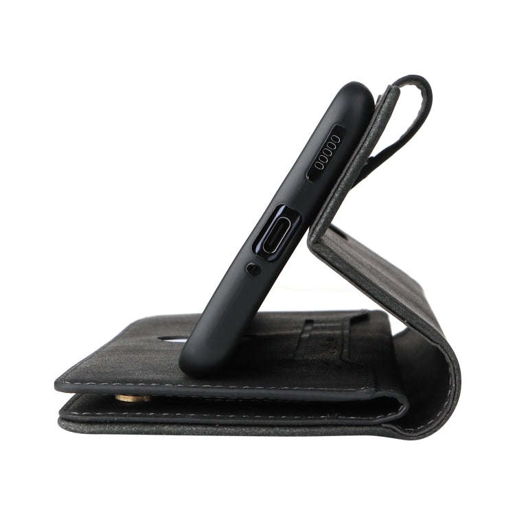 For OnePlus 10 Pro 5G Rivet Buckle 9 Cards Three Fold Leather Phone Case