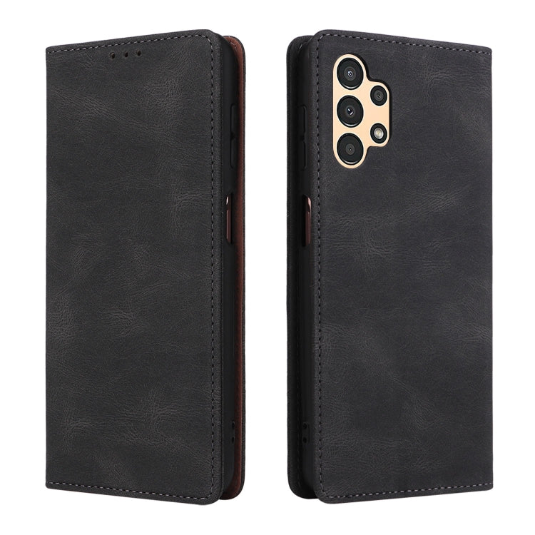 For Samsung Galaxy A13 4G Simple Suction Closure Leather Phone Case