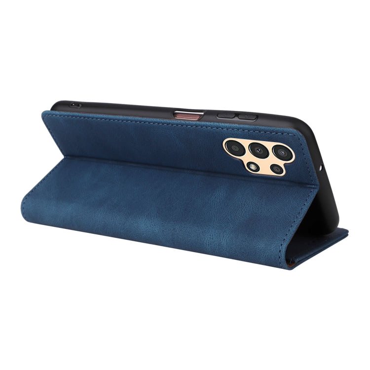For Samsung Galaxy A13 4G Simple Suction Closure Leather Phone Case