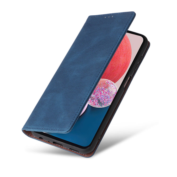 For Samsung Galaxy A13 4G Simple Suction Closure Leather Phone Case