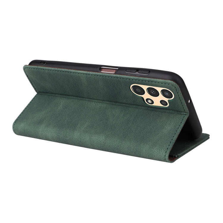 For Samsung Galaxy A13 4G Simple Suction Closure Leather Phone Case