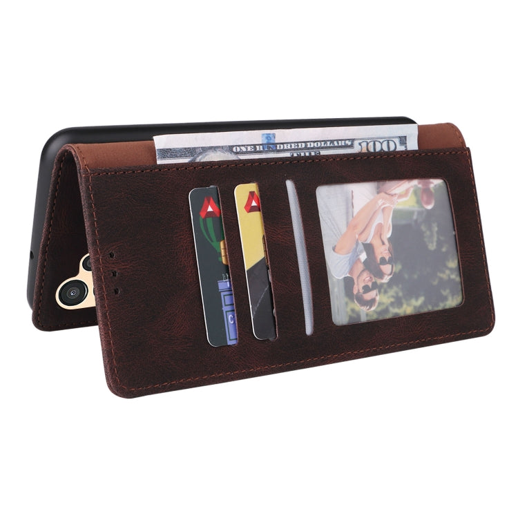 For Samsung Galaxy A13 4G Simple Suction Closure Leather Phone Case