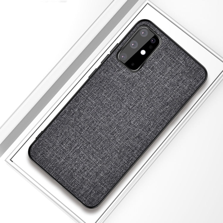 For Galaxy S20 Shockproof Cloth Texture PC + TPU Protective Case