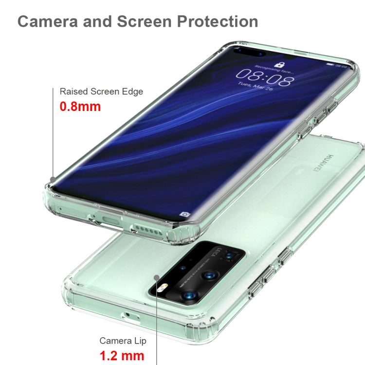 For Huawei P40 Pro Scratchproof TPU + Acrylic Protective Case