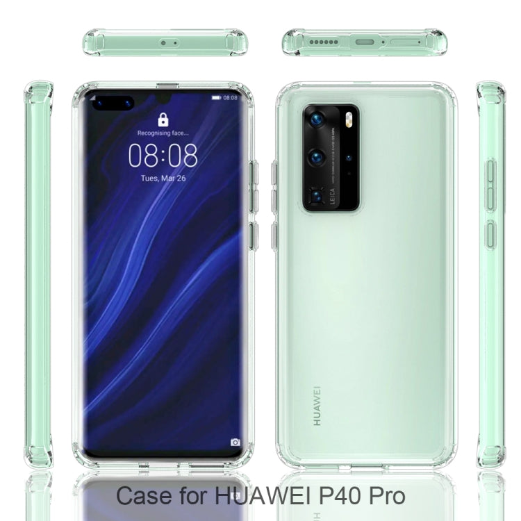 For Huawei P40 Pro Scratchproof TPU + Acrylic Protective Case