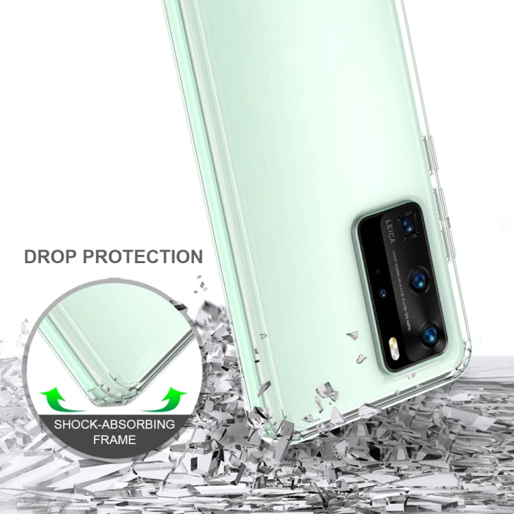 For Huawei P40 Pro Scratchproof TPU + Acrylic Protective Case