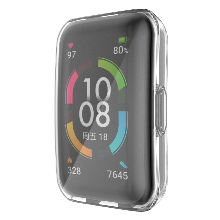 For Huawei Band 7 Full Coverage Electroplating TPU Watch Case