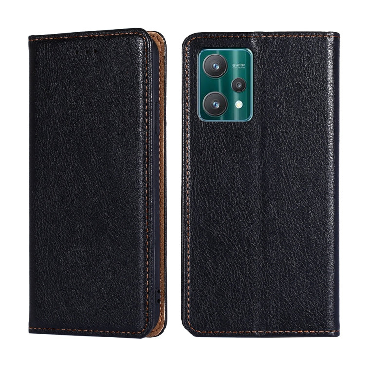 For OPPO Realme 9 Pro Pure Color Magnetic Leather Phone Case