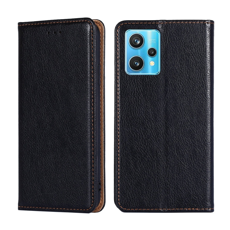 For OPPO Realme 9 Pro+ Pure Color Magnetic Leather Phone Case