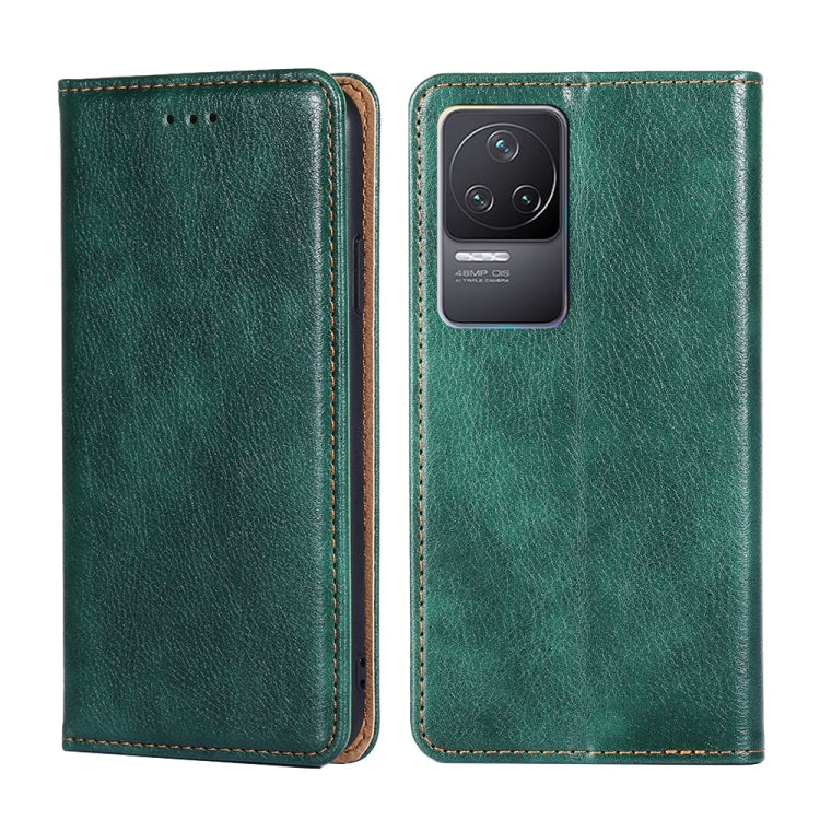 For Xiaomi Redmi K50 / K50 Pro Pure Color Magnetic Leather Phone Case