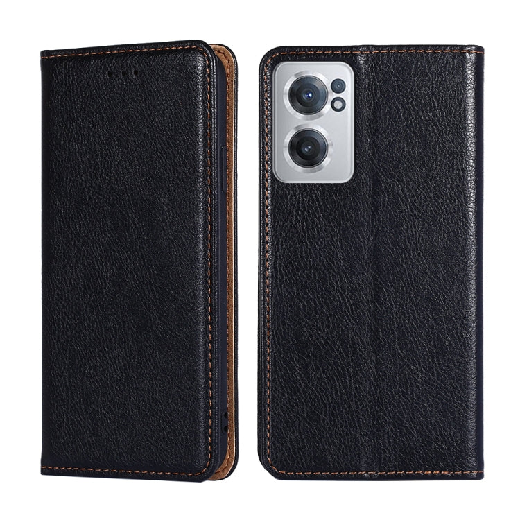For OnePlus Nord CE 2 5G Pure Color Magnetic Leather Phone Case
