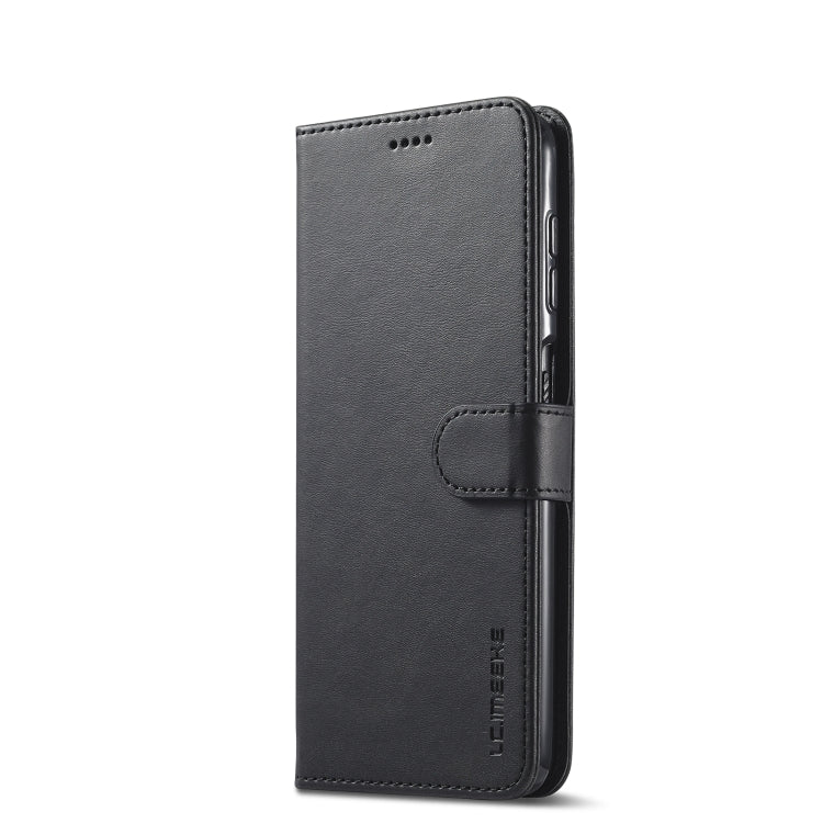 For Samsung Galaxy M33 5G LC.IMEEKE Calf Texture Leather Phone Case