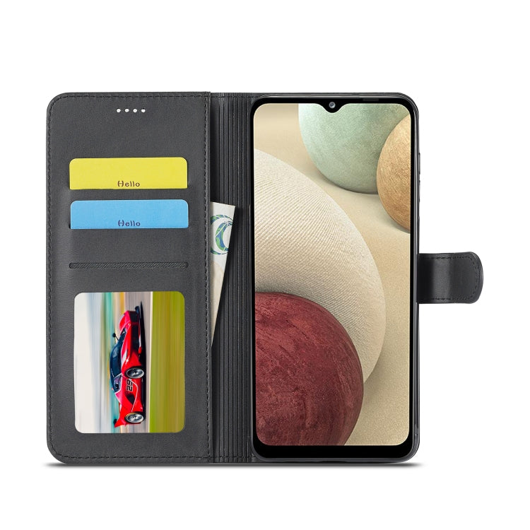 For Samsung Galaxy M33 5G LC.IMEEKE Calf Texture Leather Phone Case