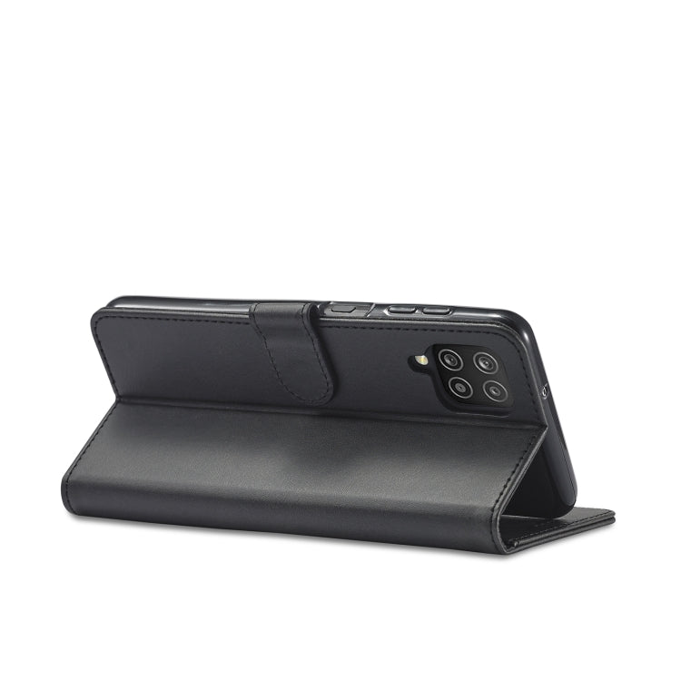 For Samsung Galaxy M33 5G LC.IMEEKE Calf Texture Leather Phone Case