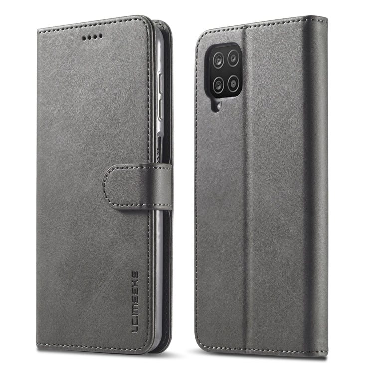 For Samsung Galaxy M33 5G LC.IMEEKE Calf Texture Leather Phone Case