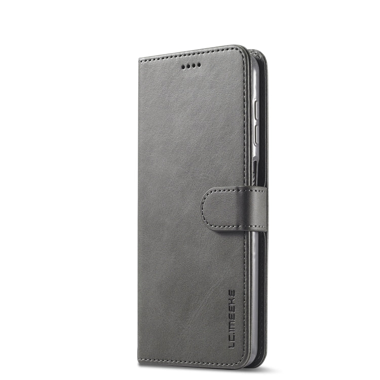 For Samsung Galaxy M33 5G LC.IMEEKE Calf Texture Leather Phone Case