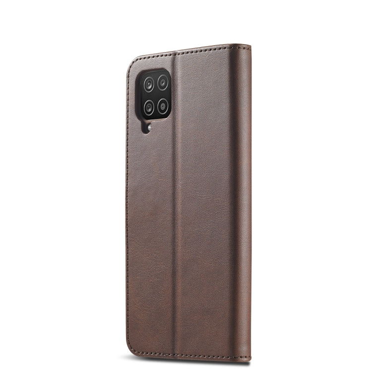 For Samsung Galaxy M33 5G LC.IMEEKE Calf Texture Leather Phone Case