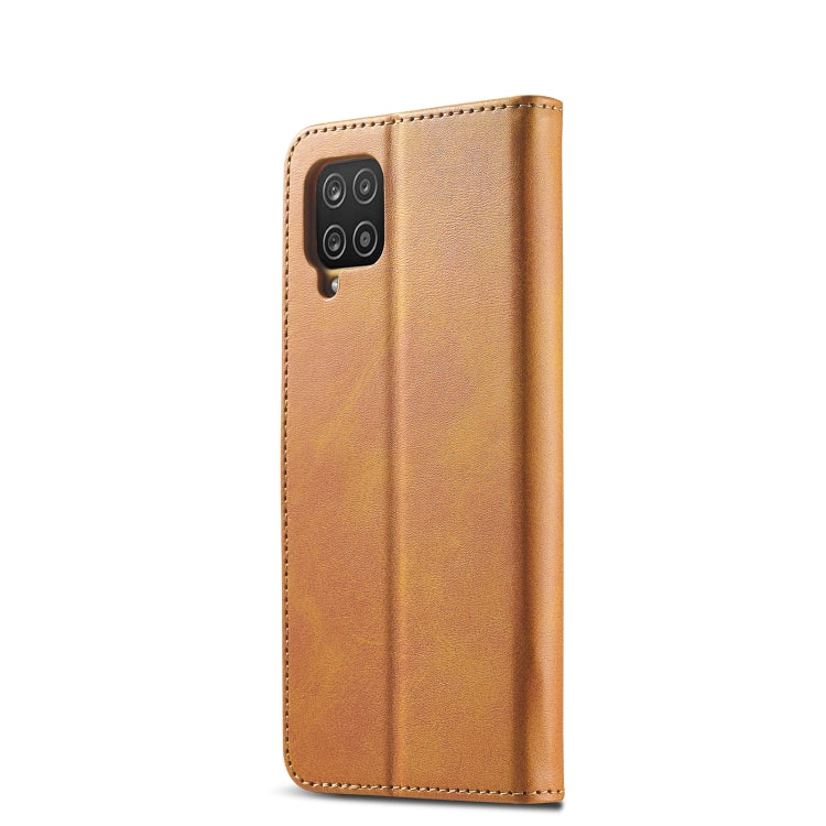 For Samsung Galaxy M33 5G LC.IMEEKE Calf Texture Leather Phone Case