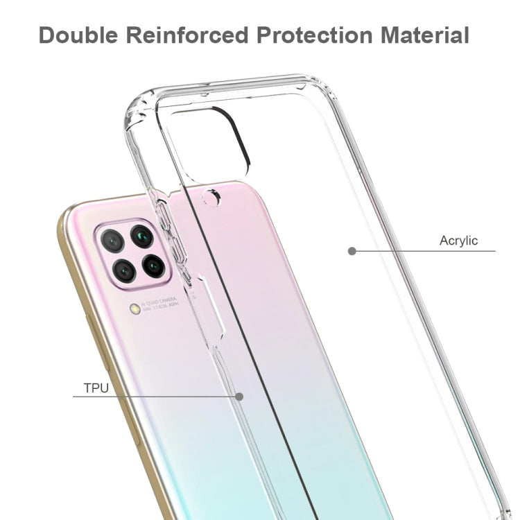 For Huawei P40 lite / nova 6 SE Scratchproof TPU + Acrylic Protective Case