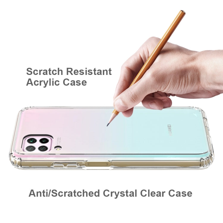 For Huawei P40 lite / nova 6 SE Scratchproof TPU + Acrylic Protective Case