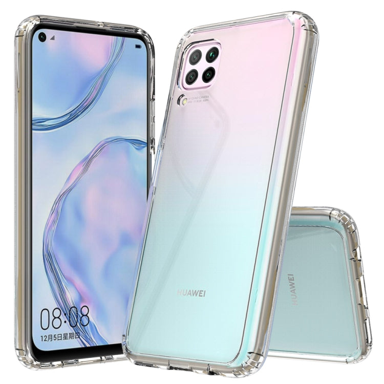 For Huawei P40 lite / nova 6 SE Scratchproof TPU + Acrylic Protective Case