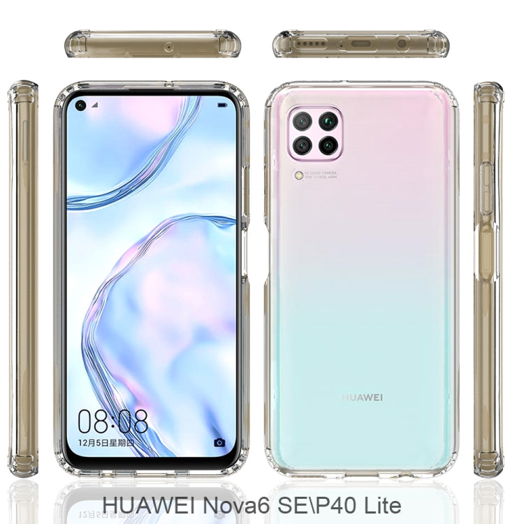 For Huawei P40 lite / nova 6 SE Scratchproof TPU + Acrylic Protective Case