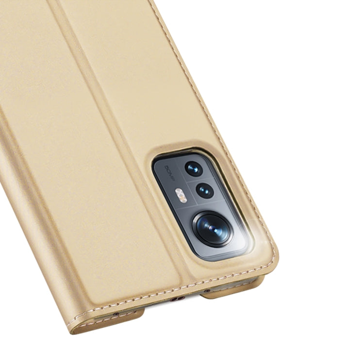 For Xiaomi 12 Lite DUX DUCIS Skin Pro Series Shockproof Leather Phone Case